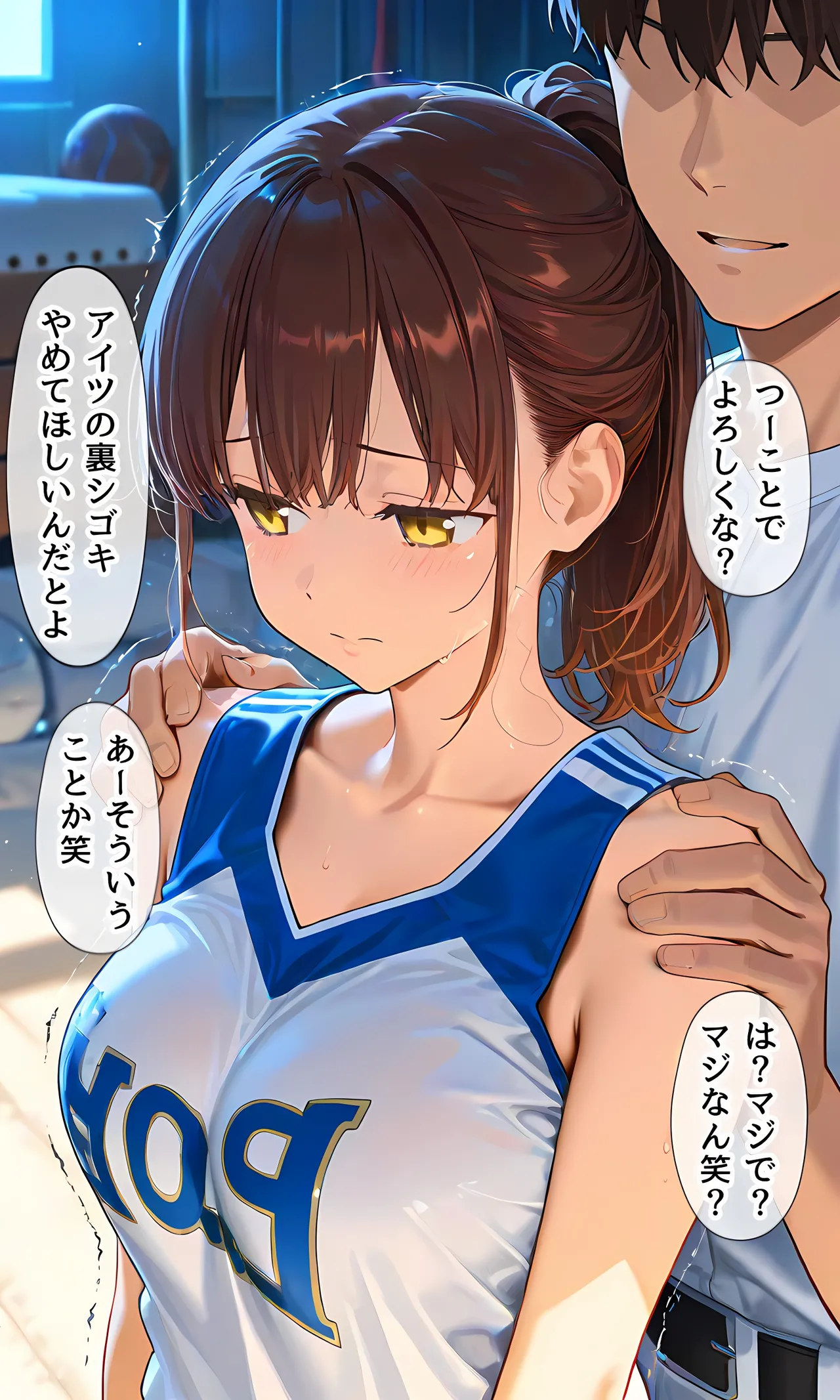 たわわなチアちゃんが野球部の玩具になっちゃうお話 - Image 11
