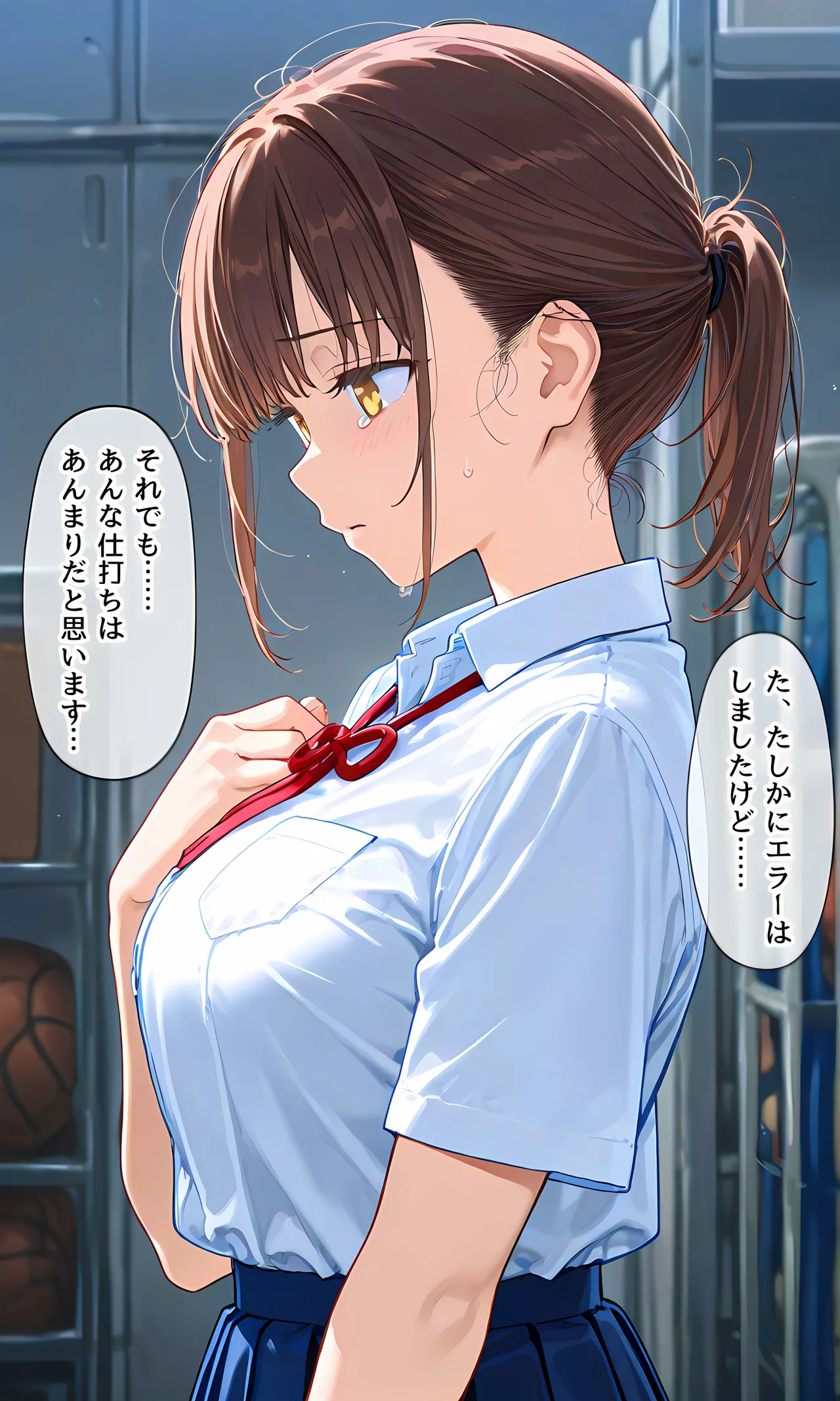 たわわなチアちゃんが野球部の玩具になっちゃうお話 - Image 3