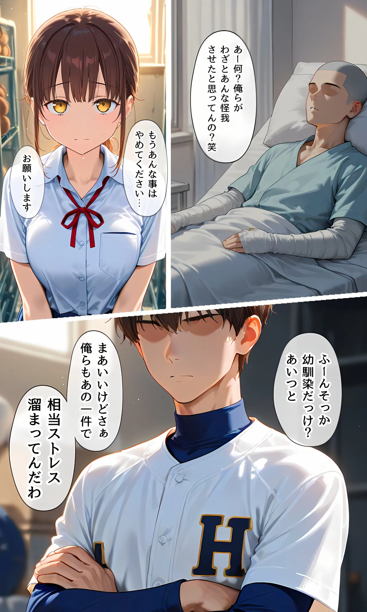 たわわなチアちゃんが野球部の玩具になっちゃうお話 - Image 4