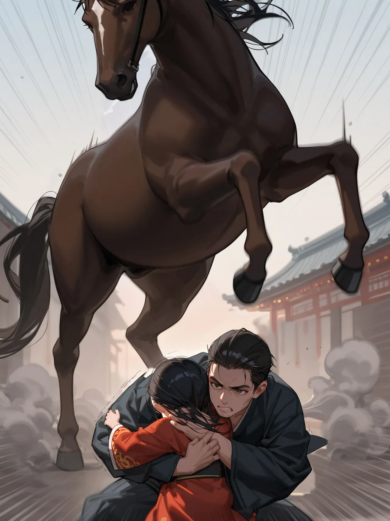 落花入梦茶花娘子1-2uncensoredAi - Image 86