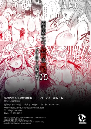 あいがも堂 あやかわりく 異世界エルフ発情の魔眼10パーティ寝取り編 オリジナル DL版 - Page 49