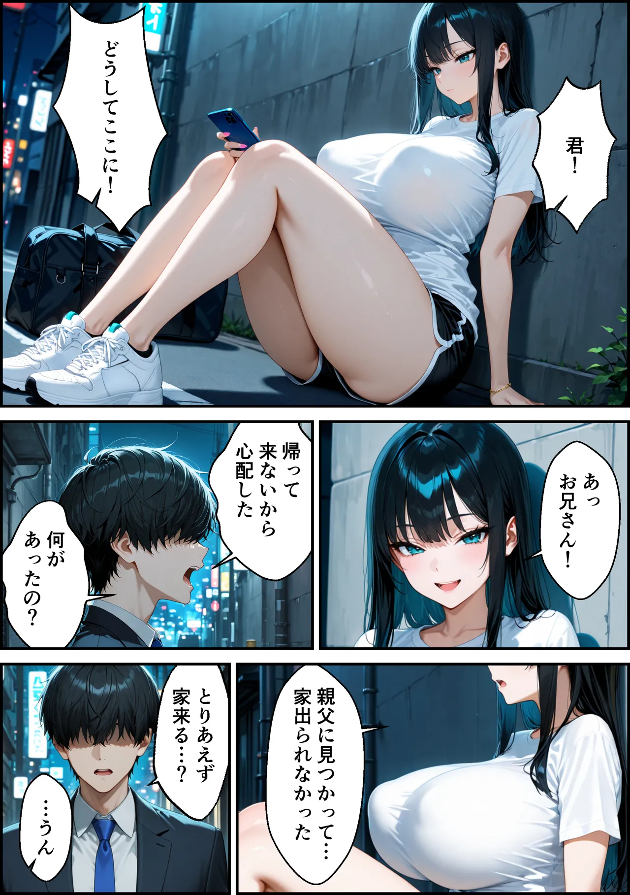 かわいいイチゴ1000 家出したクールなギャルを拾ったらベタ惚れされてイチャラブセックスした話 - Image 51