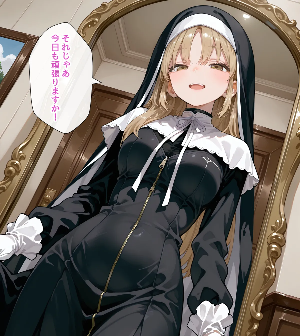 _セリフあり_シスターの日常_100p - Image 10