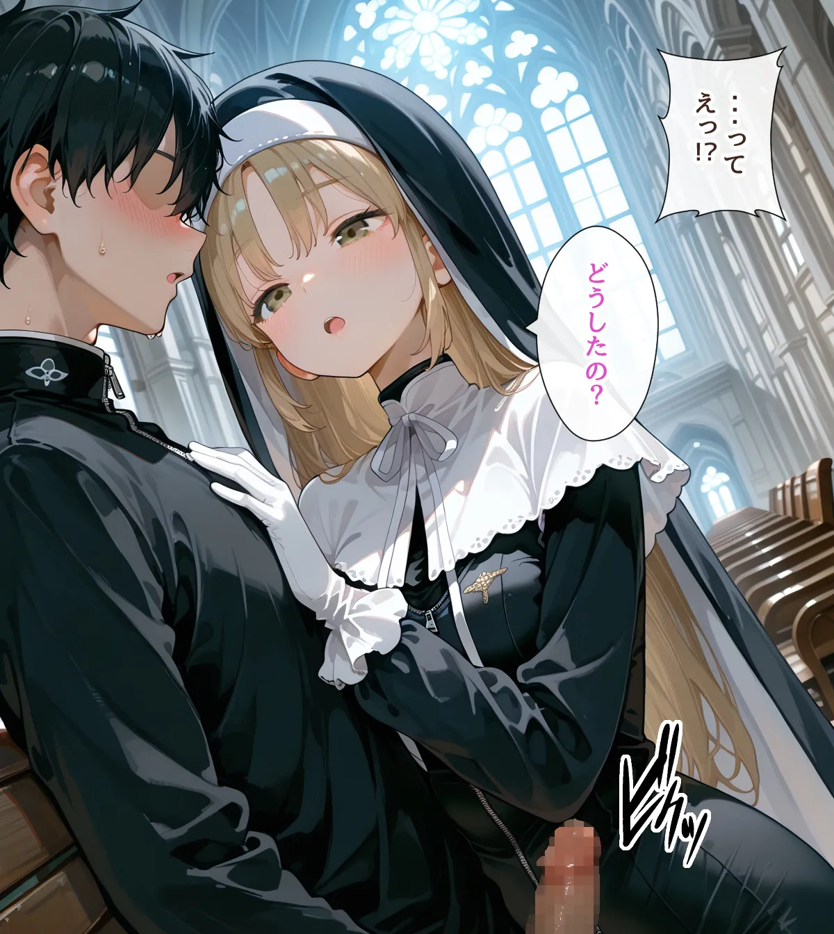 _セリフあり_シスターの日常_100p - Image 40