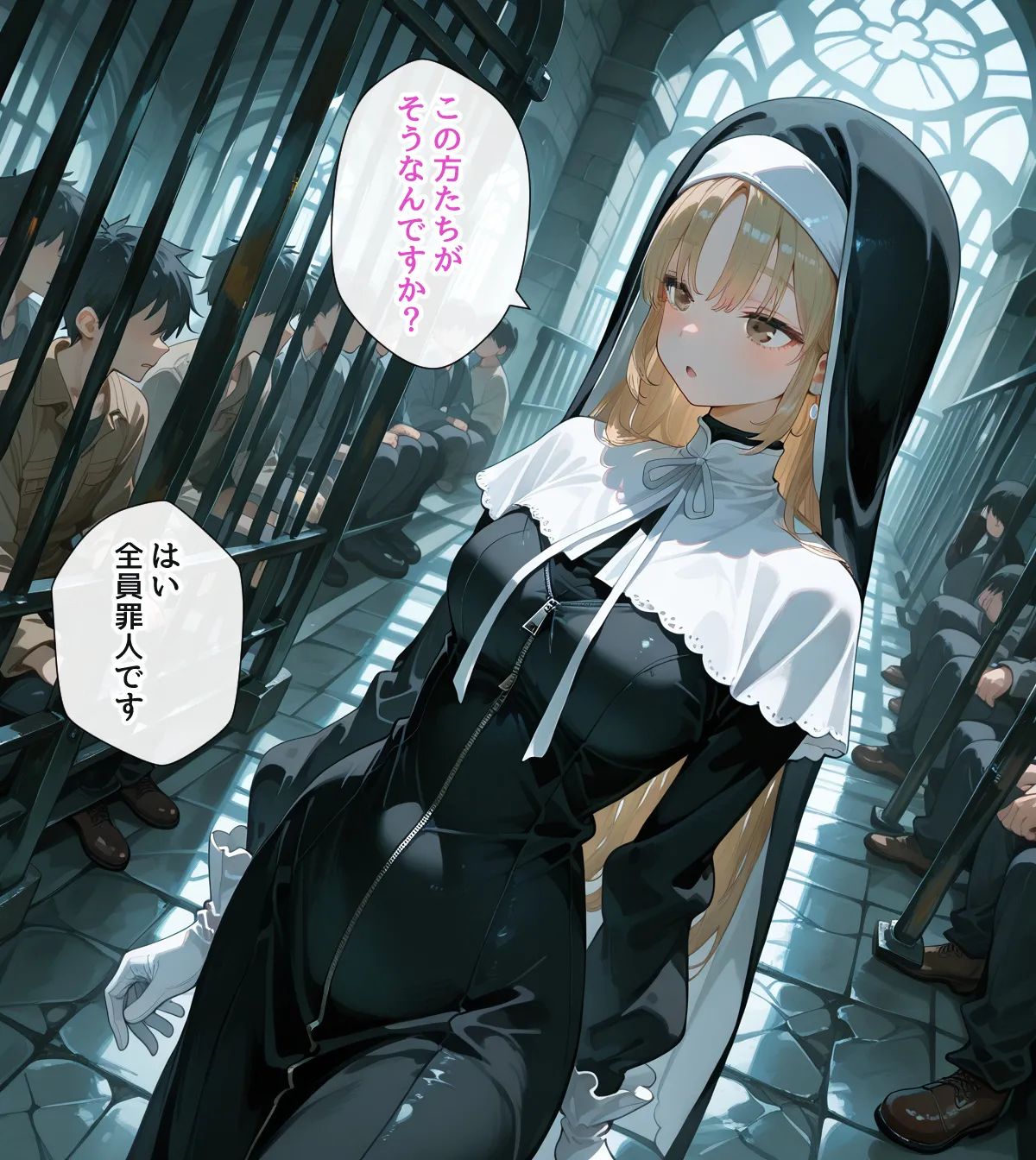 _セリフあり_シスターの日常_100p - Image 77