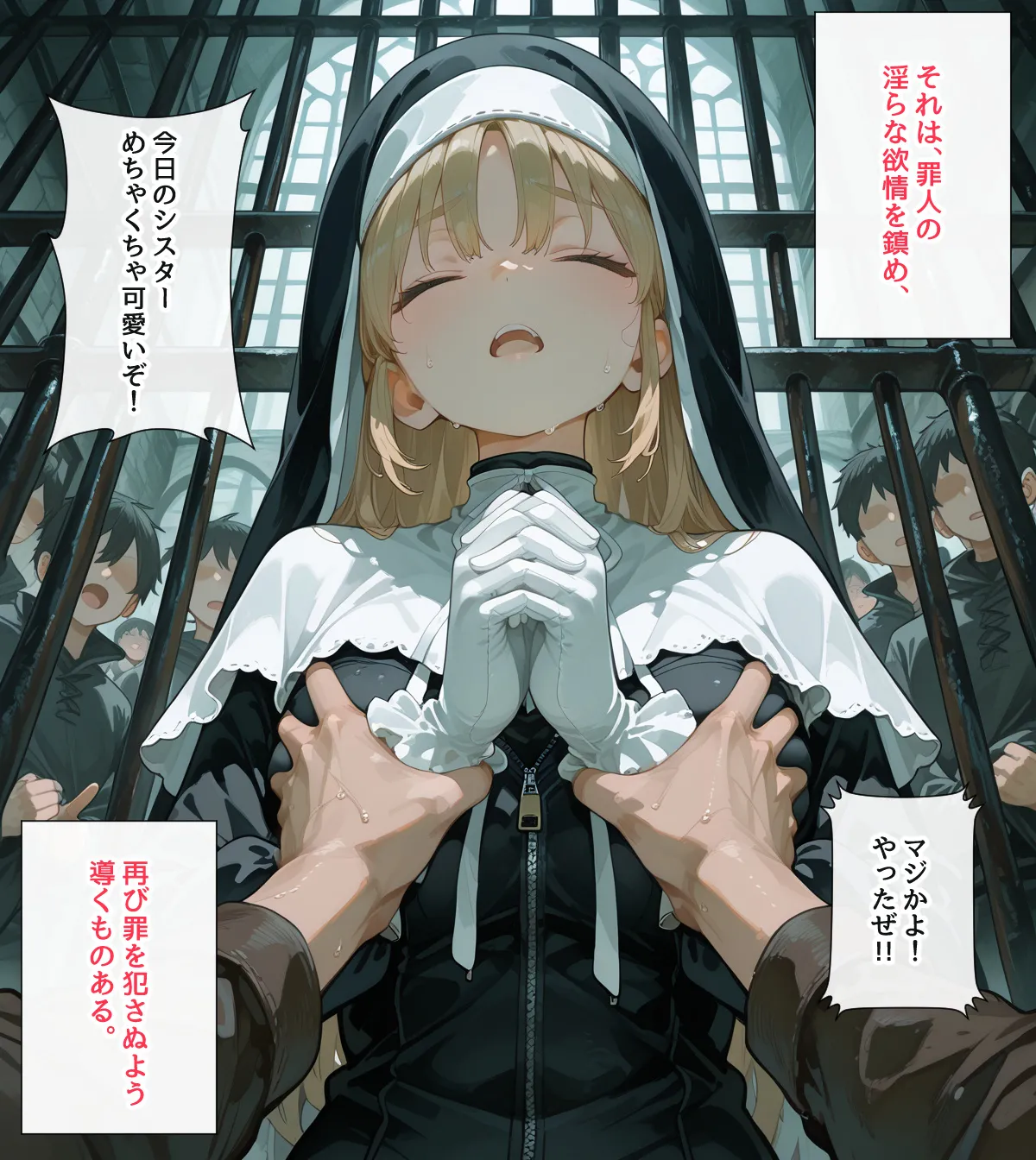 _セリフあり_シスターの日常_100p - Image 80