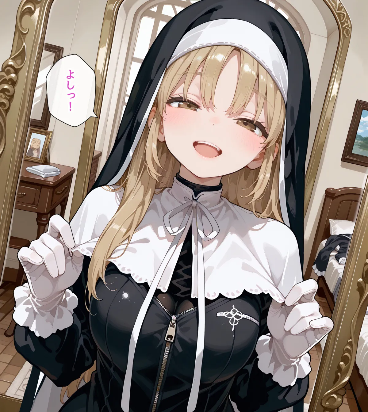 _セリフあり_シスターの日常_100p - Image 9