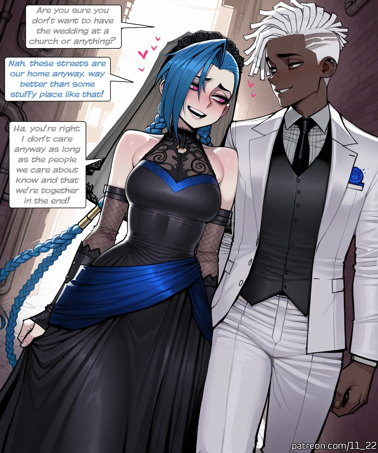 11_22 Arcane Jinx x Ekko Comic Image Set Part 1 and 2 - Image 9