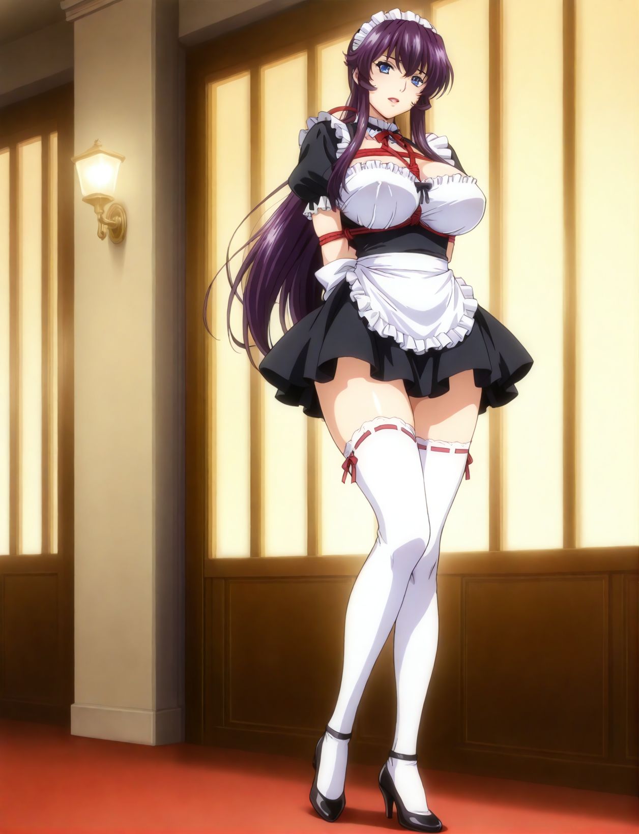 嘎裡豬排白崎美和子 113p 爆乳メイド狩り Patreon - Image 1