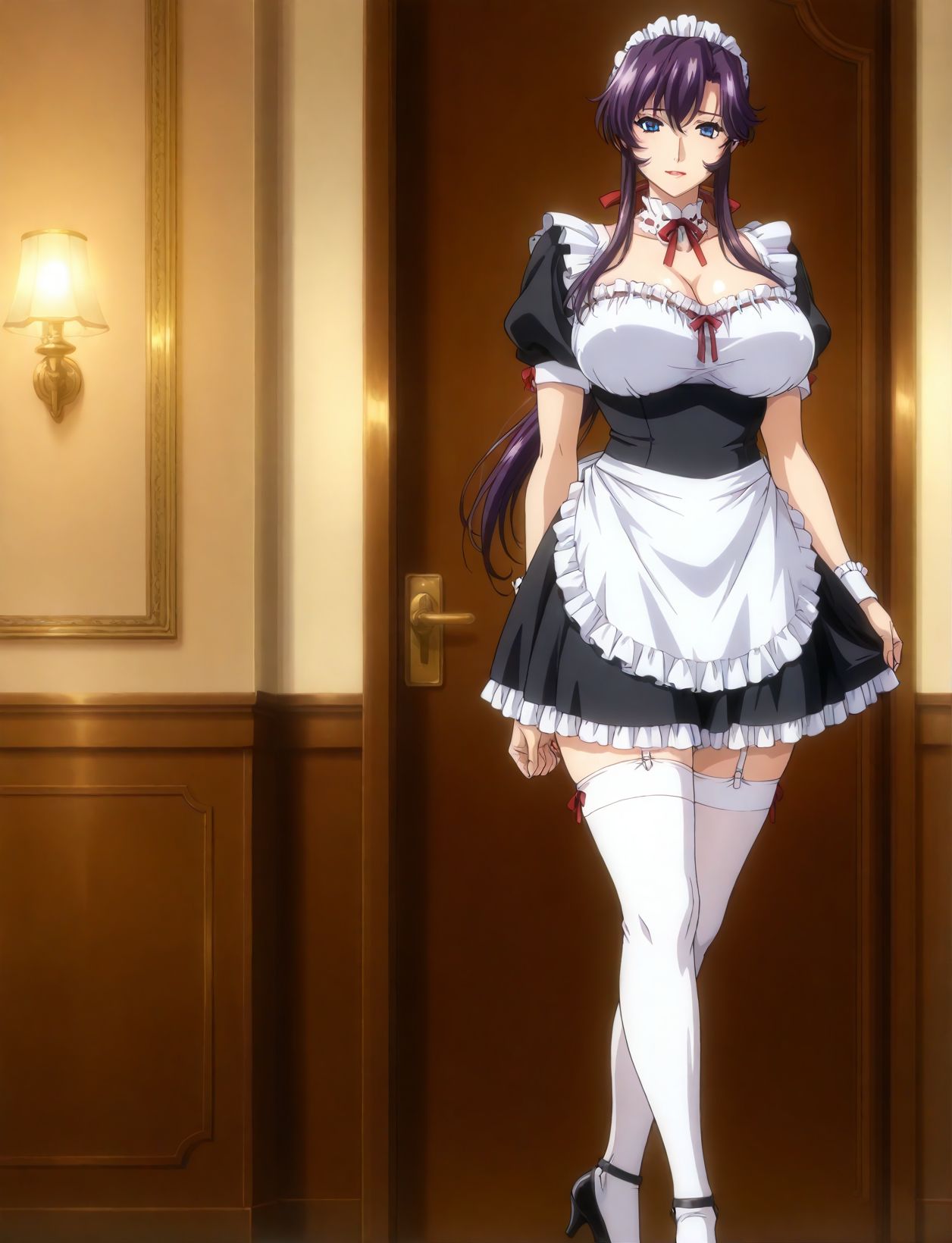 嘎裡豬排白崎美和子 113p 爆乳メイド狩り Patreon - Image 11