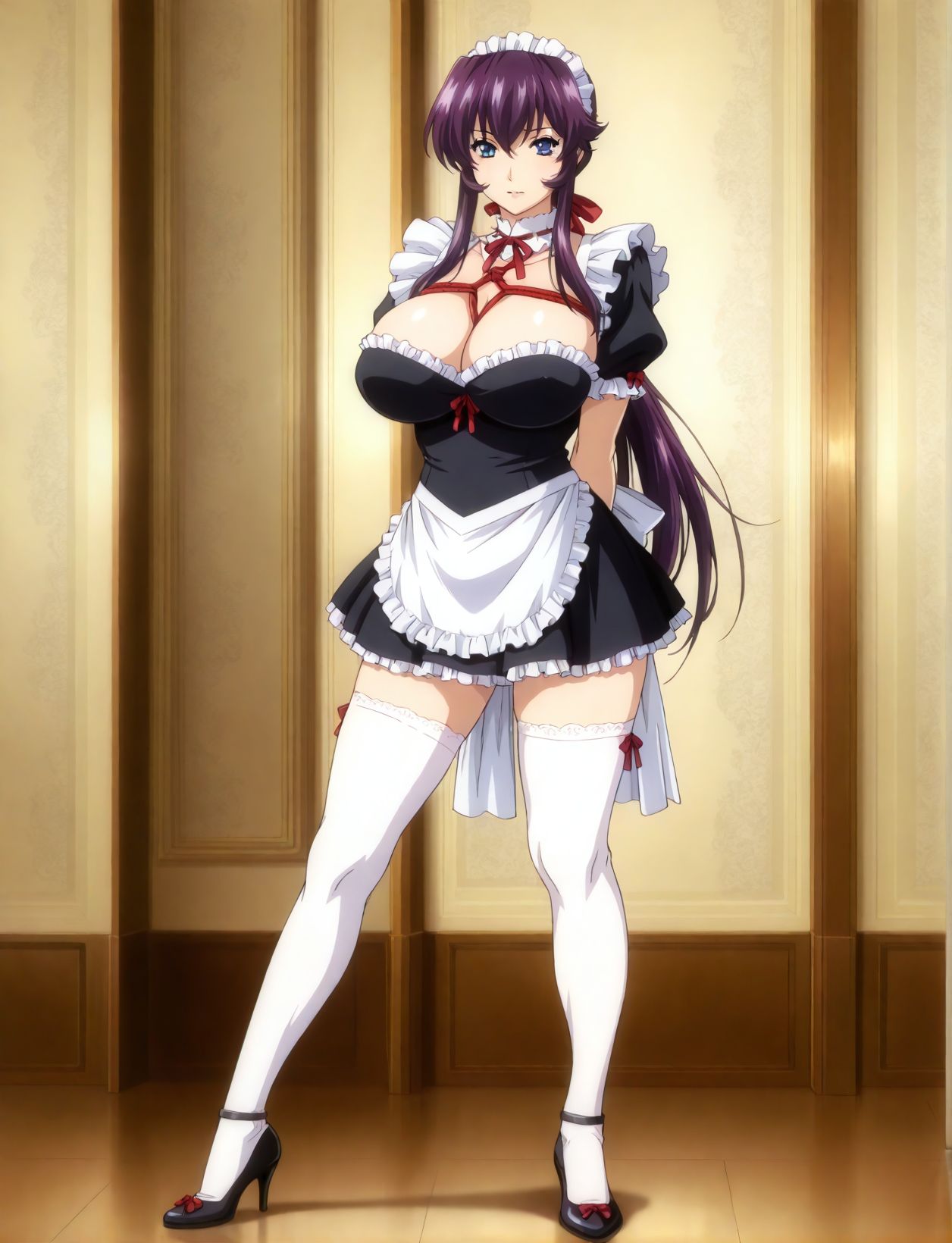 嘎裡豬排白崎美和子 113p 爆乳メイド狩り Patreon - Image 14