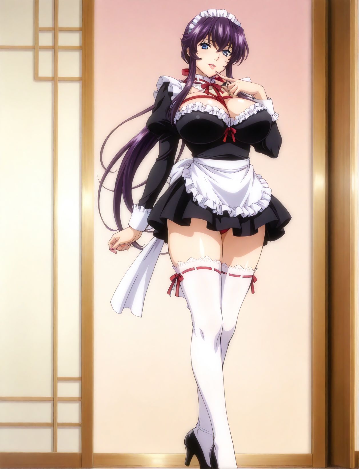 嘎裡豬排白崎美和子 113p 爆乳メイド狩り Patreon - Image 15