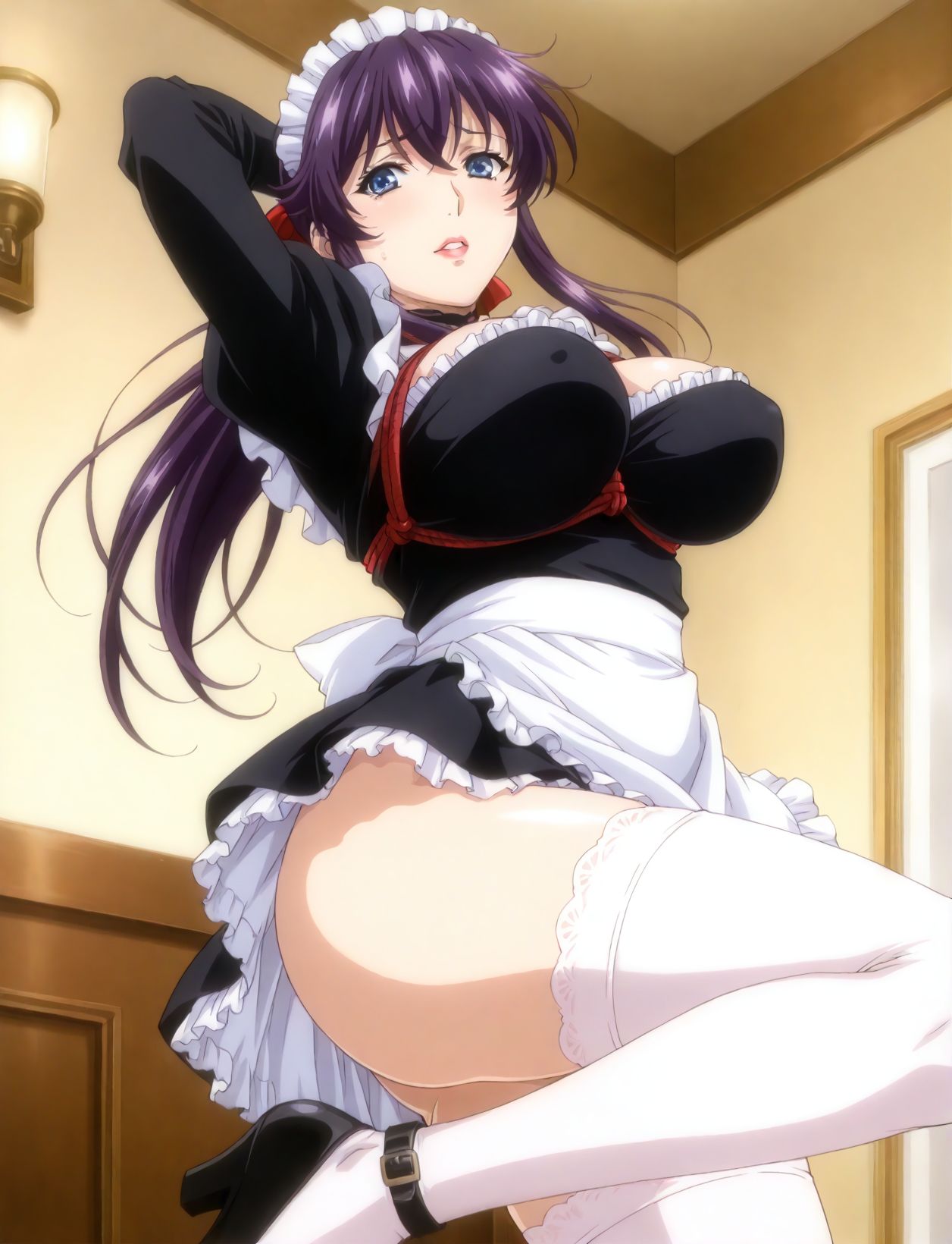 嘎裡豬排白崎美和子 113p 爆乳メイド狩り Patreon - Image 4