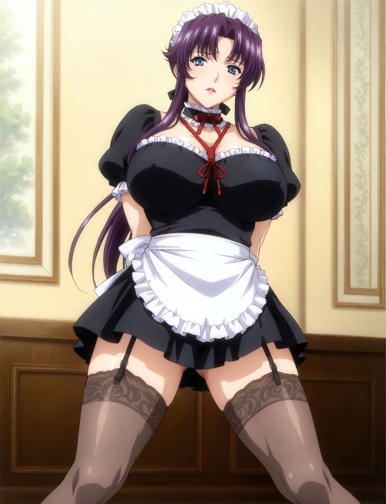 嘎裡豬排白崎美和子 113p 爆乳メイド狩り Patreon - Image 6