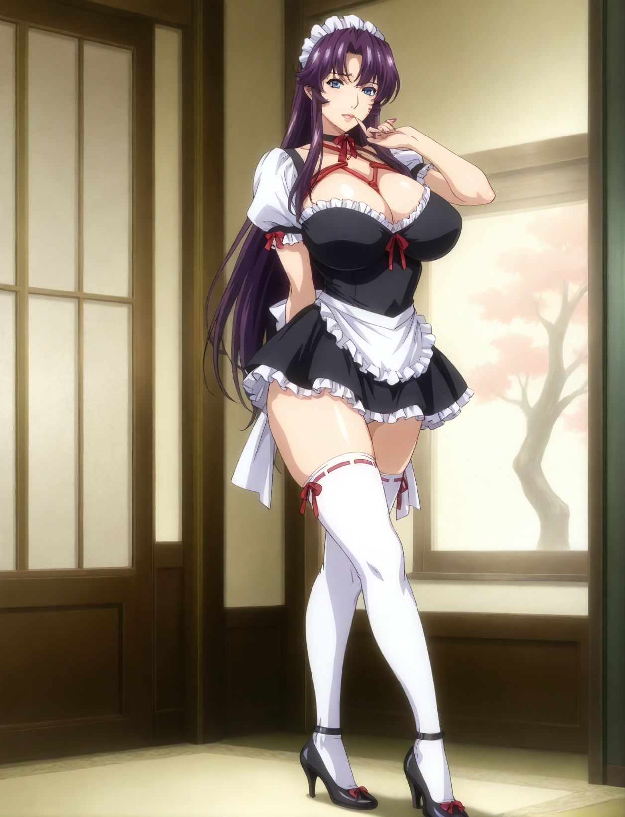 嘎裡豬排白崎美和子 113p 爆乳メイド狩り Patreon - Image 9