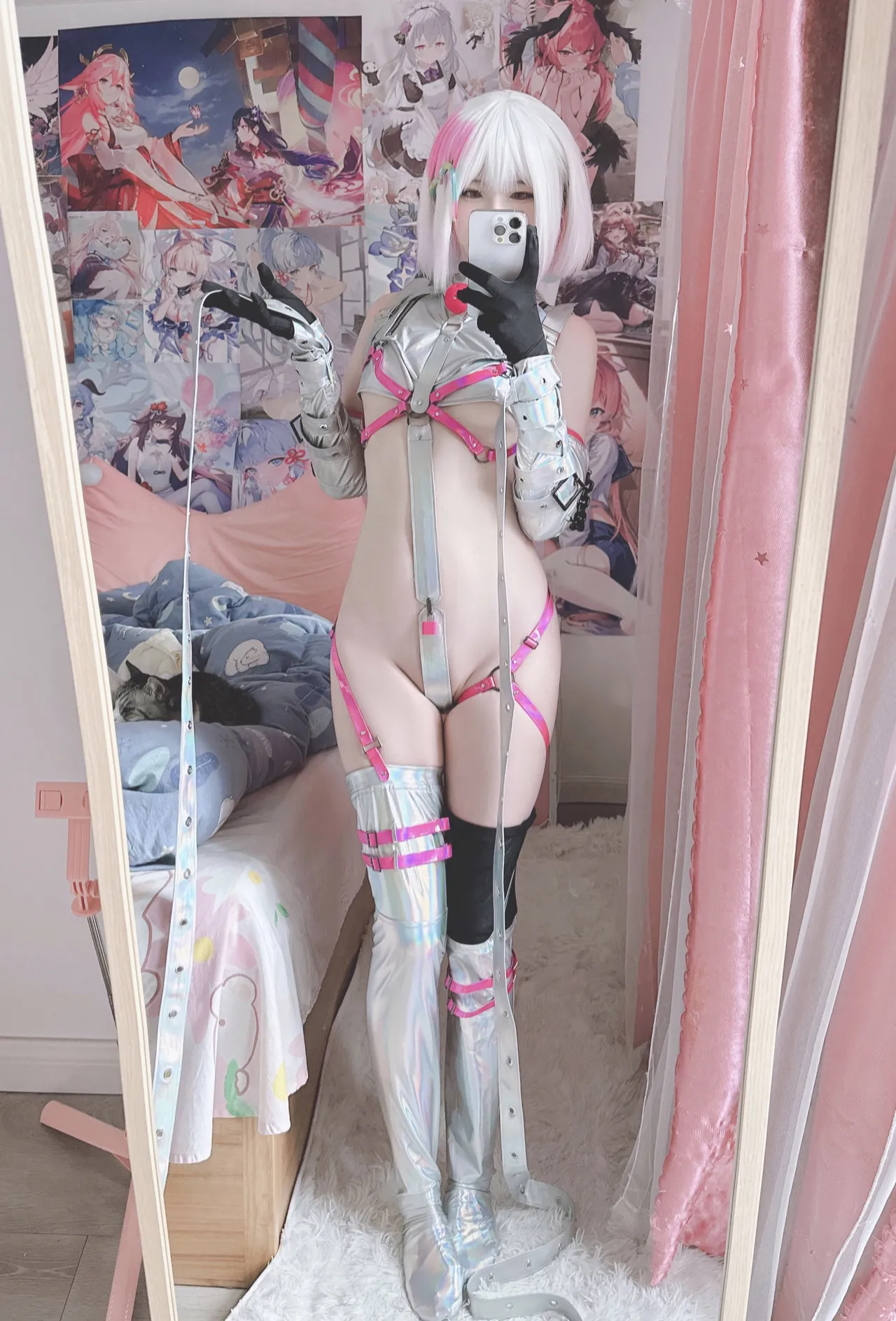 习呆呆 多娜多娜一起干坏事吧 ポルノ 15P1V - 52MB - Image 2