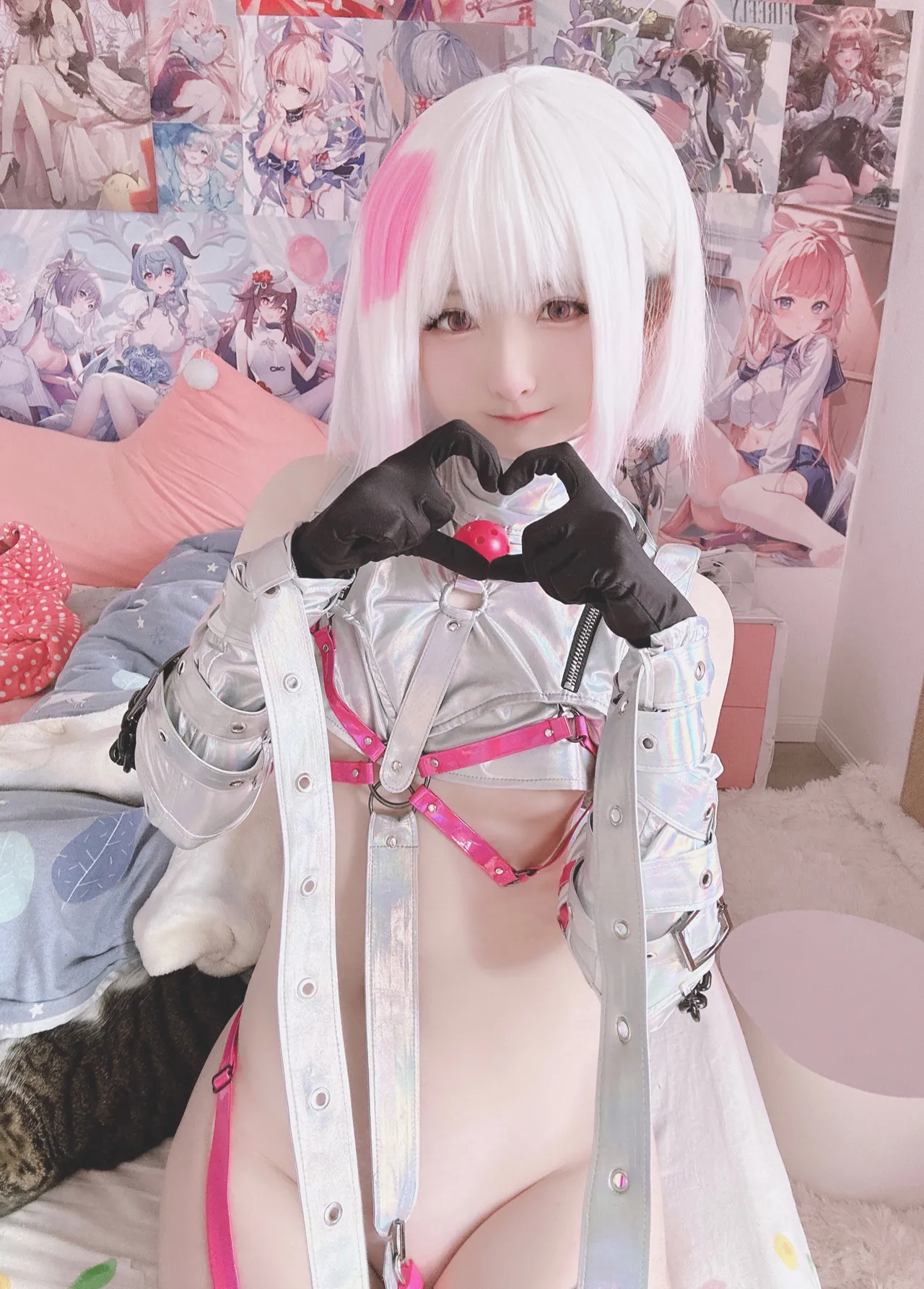 习呆呆 多娜多娜一起干坏事吧 ポルノ 15P1V - 52MB - Image 4