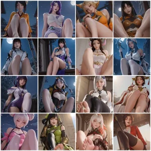 可以色色18王者荣耀 随机散图 Part 5