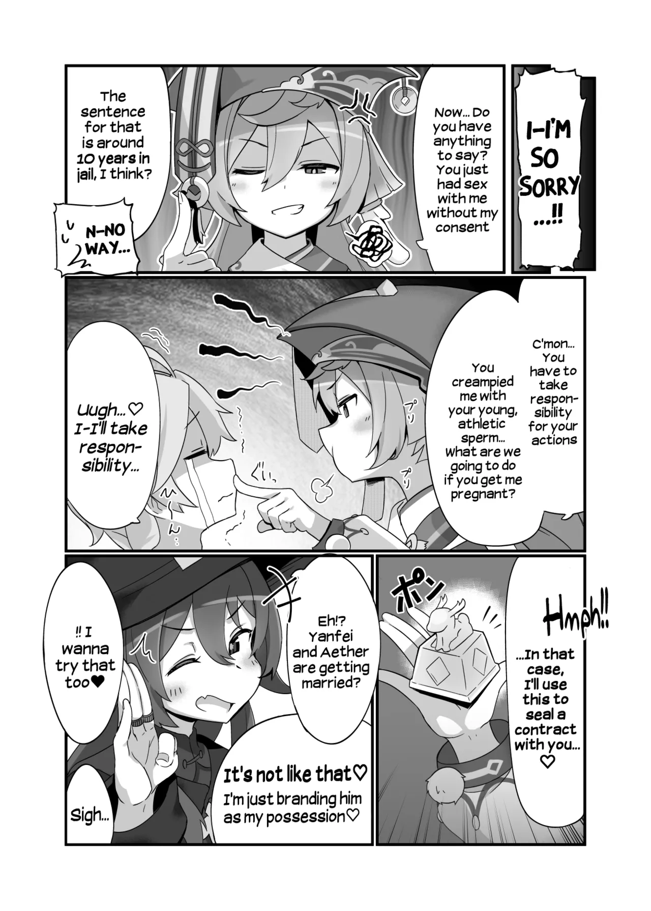 23 Leagues Under The Sea Oonami Sashimi entao. Yantao. Genshin Impact English Hikari no Kaze - Image 20