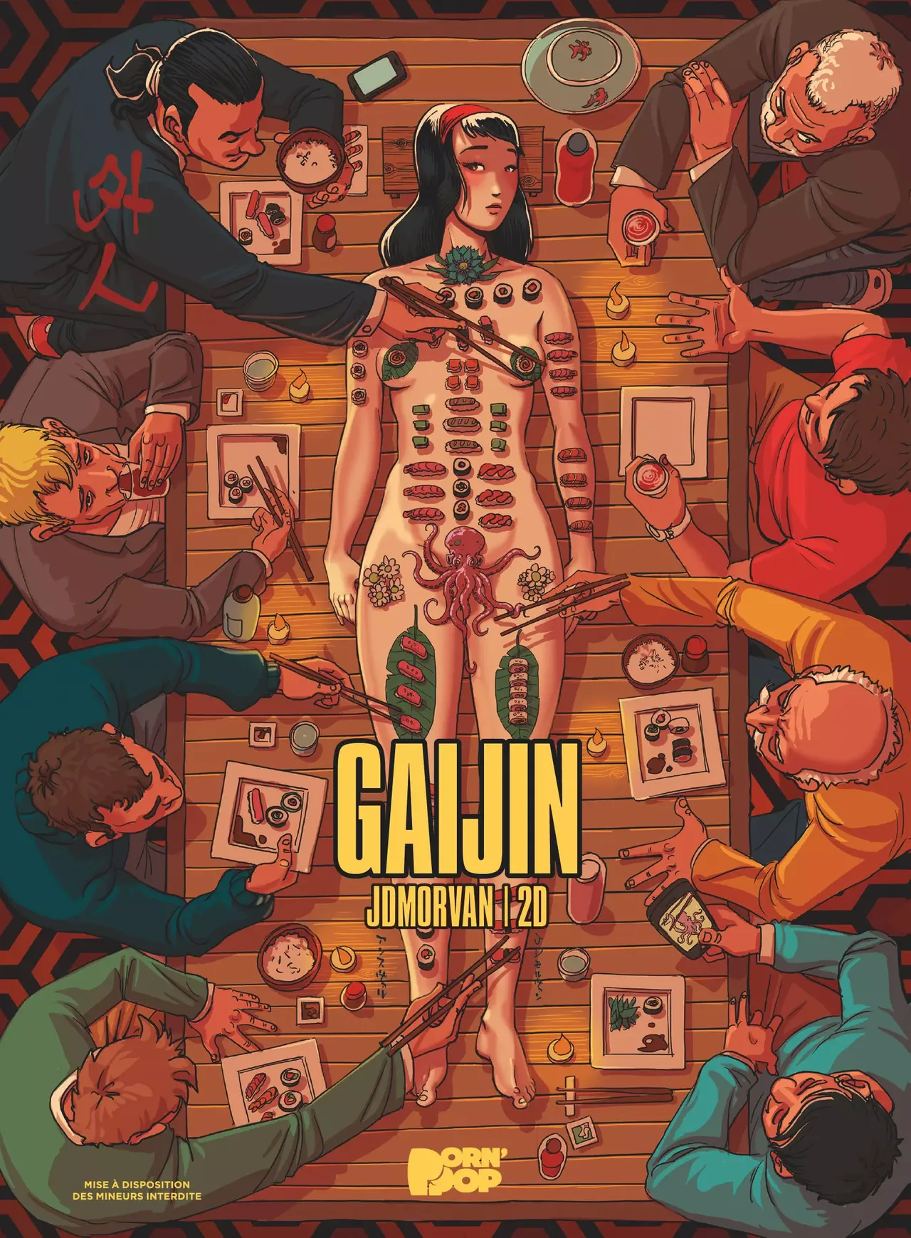 2D Damien Henceval Jean-David Morvan Gaijin French - Image 1