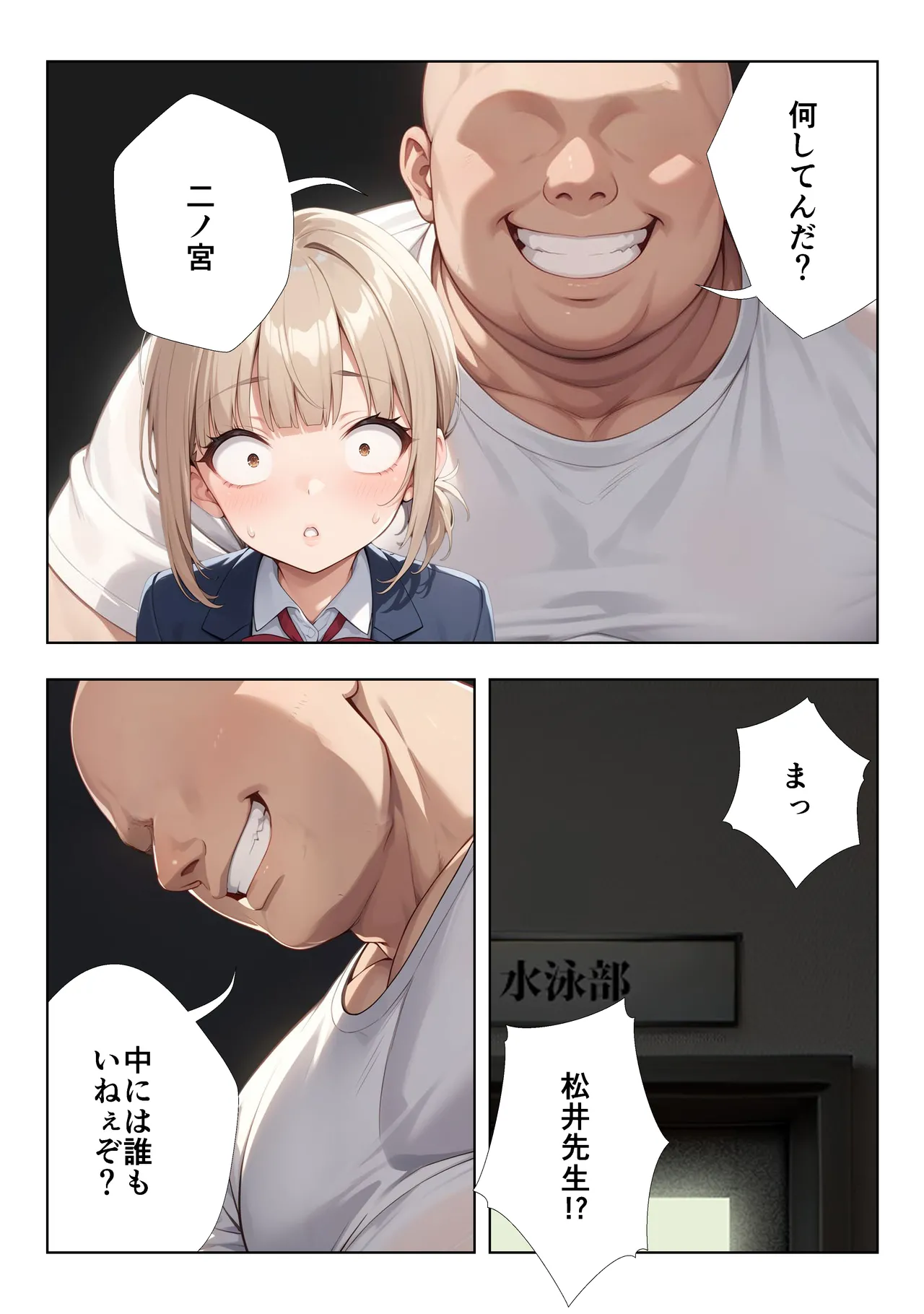 ココナッツパンチ 裏垢がバレた水泳部員ちゃん3 - Image 30