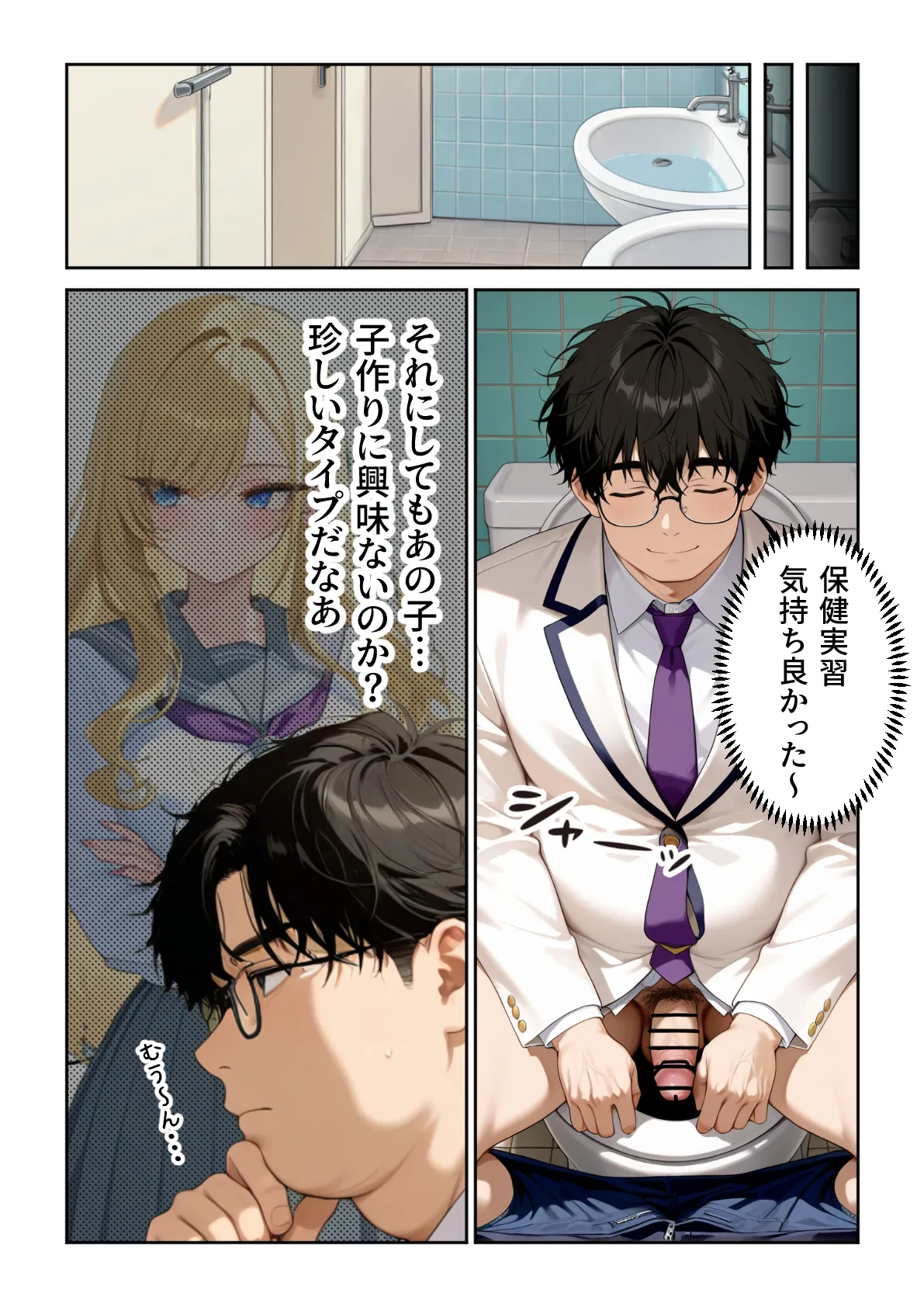 だぶるクリっく 妊活ハーレム学園3 男子が俺だけの学校デブスでもチンモテする世界リボーンズ - Image 27
