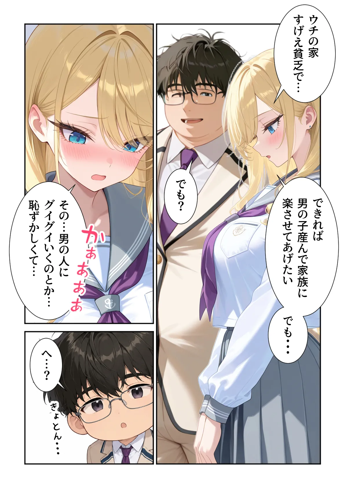 だぶるクリっく 妊活ハーレム学園3 男子が俺だけの学校デブスでもチンモテする世界リボーンズ - Image 31