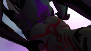 3 Futanari Demon Dickgirls Anal Train Fucking Threesome - Page 34