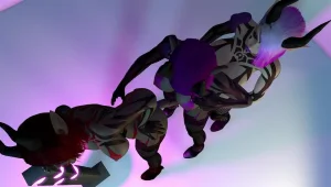 3 Futanari Demon Dickgirls Anal Train Fucking Threesome - Page 41