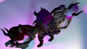 3 Futanari Demon Dickgirls Anal Train Fucking Threesome - Page 42