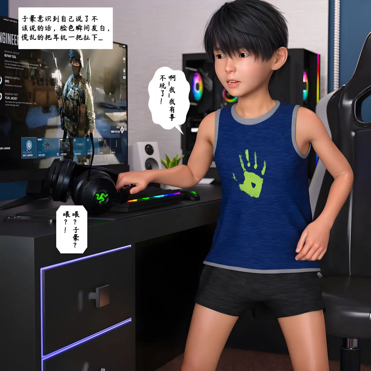 3D慈母之皮 1-3 - Image 304