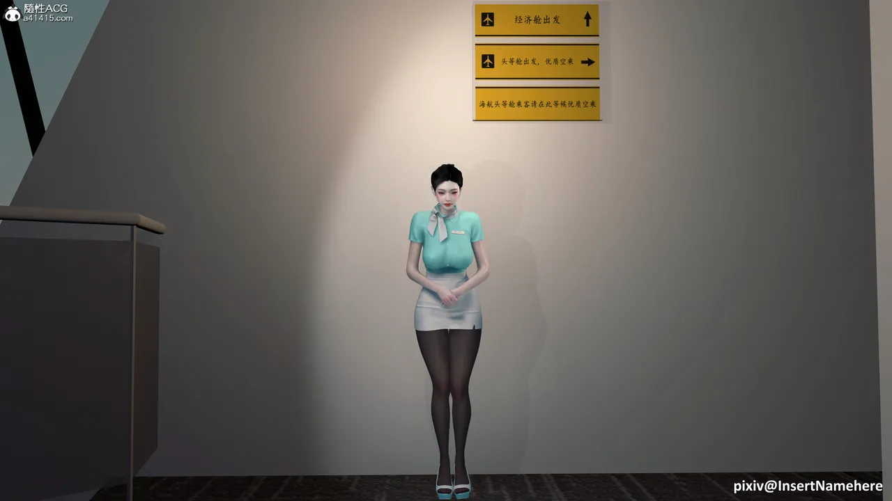 3D头等舱空乘舱01-05完 - Image 184