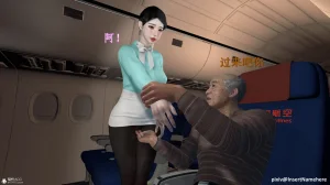 3D头等舱空乘舱01-05完 - Page 154