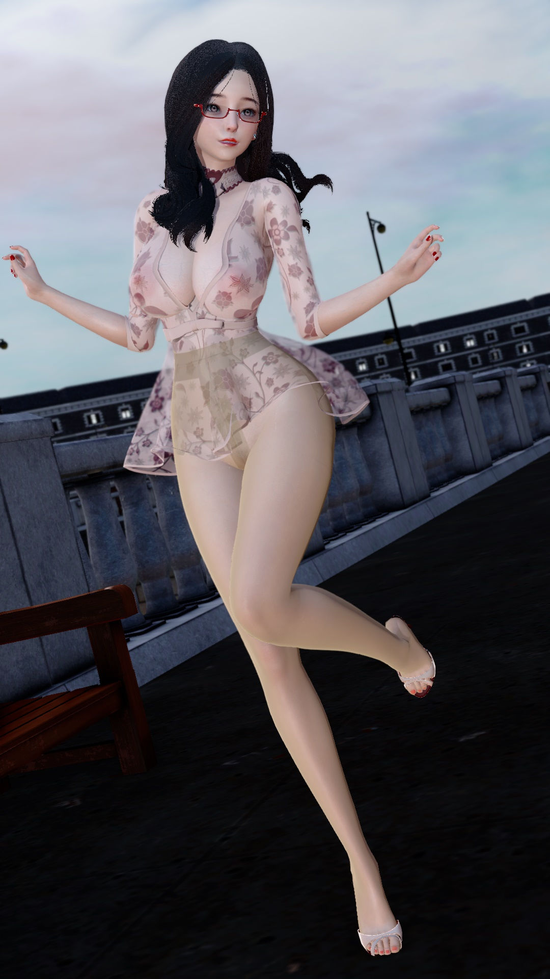 3D淫妻母狗丝袜少妇冰冰01 - Image 1