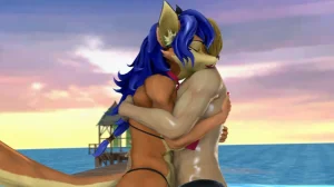 3DHentaihero Beach Romance - Page 10