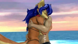 3DHentaihero Beach Romance - Page 11