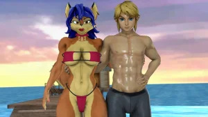 3DHentaihero Beach Romance - Page 6