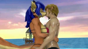 3DHentaihero Beach Romance - Page 9