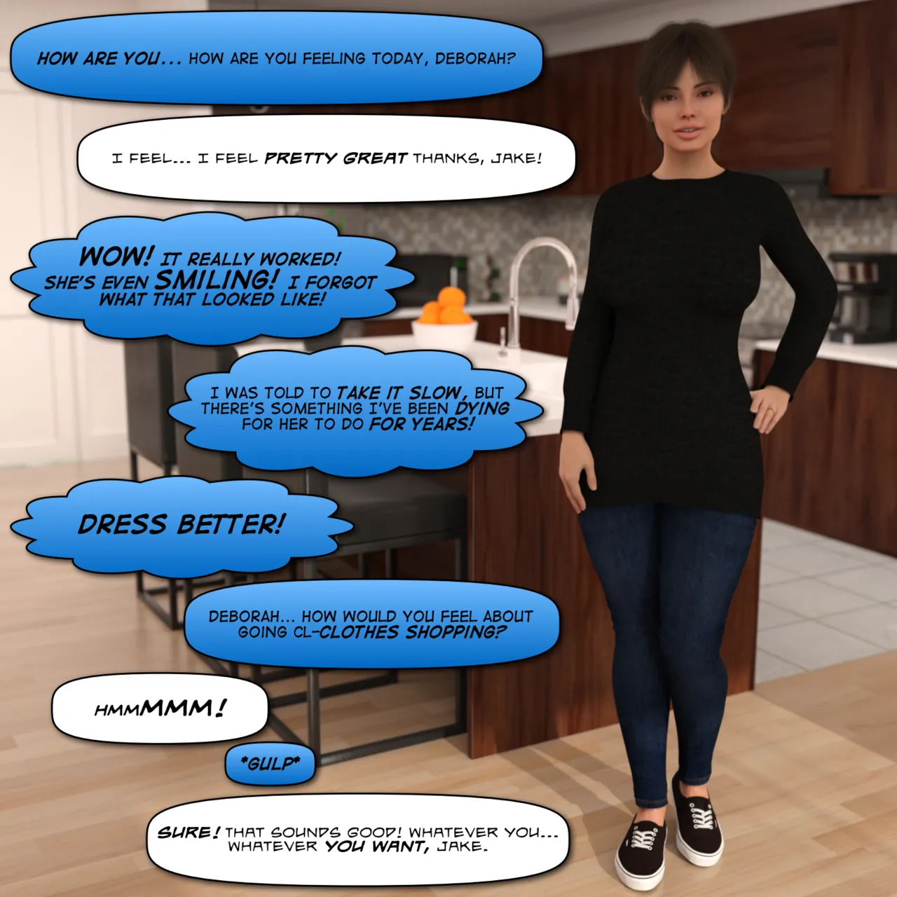 3DK-x - My Wifes Mental ChangeHypnosis - On-going - Image 5