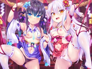 とらいし666 W退魔巫女音声作品パッケージおまけ差分 - Page 2