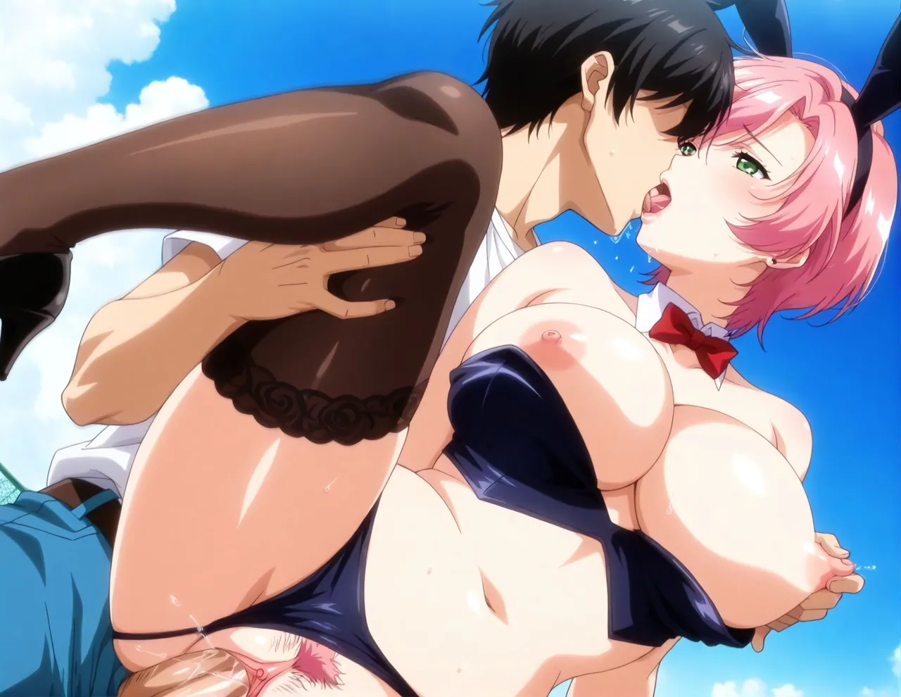 嘎裡豬排アスナアルセン 91p 爆乳メイド狩り Patreon - Image 79