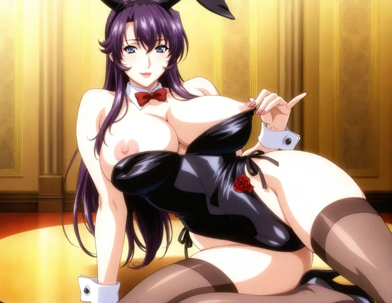 嘎裡豬排白崎美和子 93p 爆乳メイド狩り Patreon - Image 30