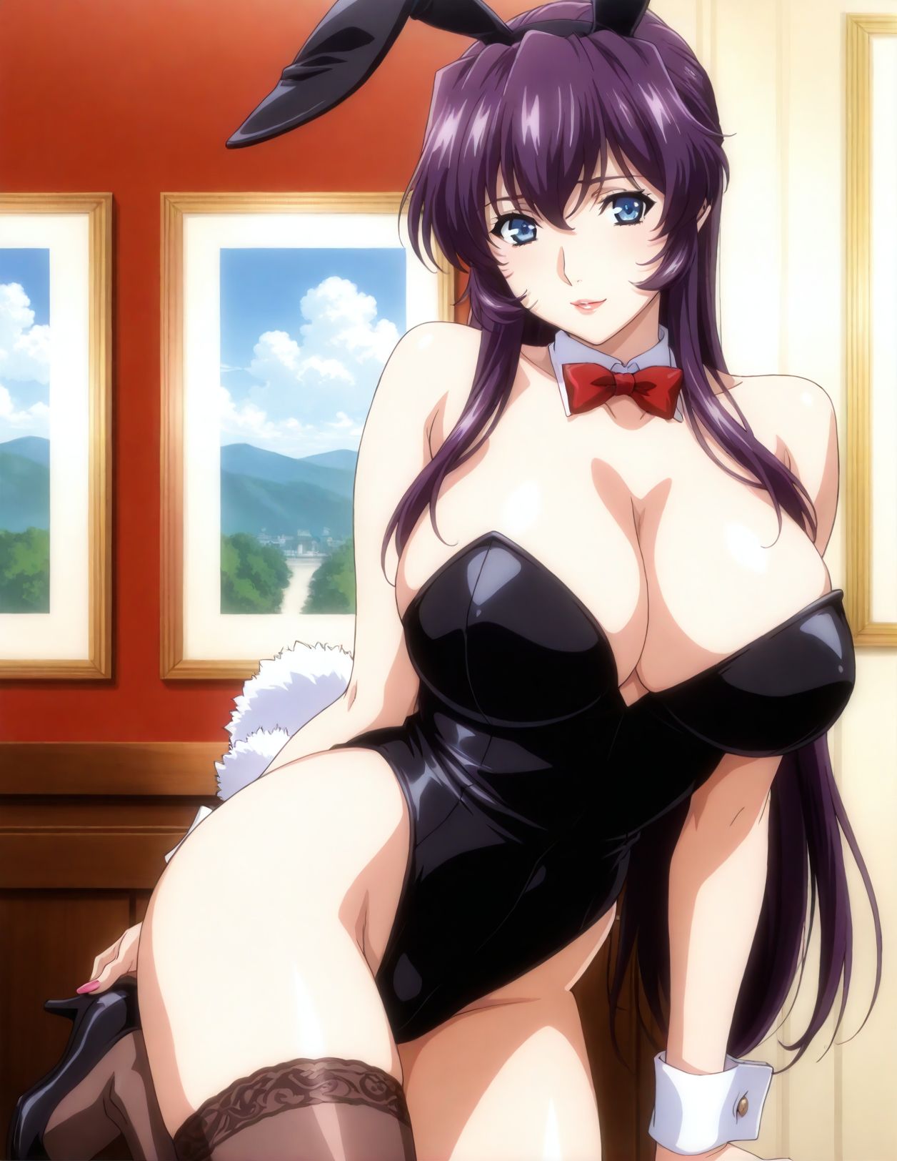 嘎裡豬排白崎美和子 93p 爆乳メイド狩り Patreon - Image 4