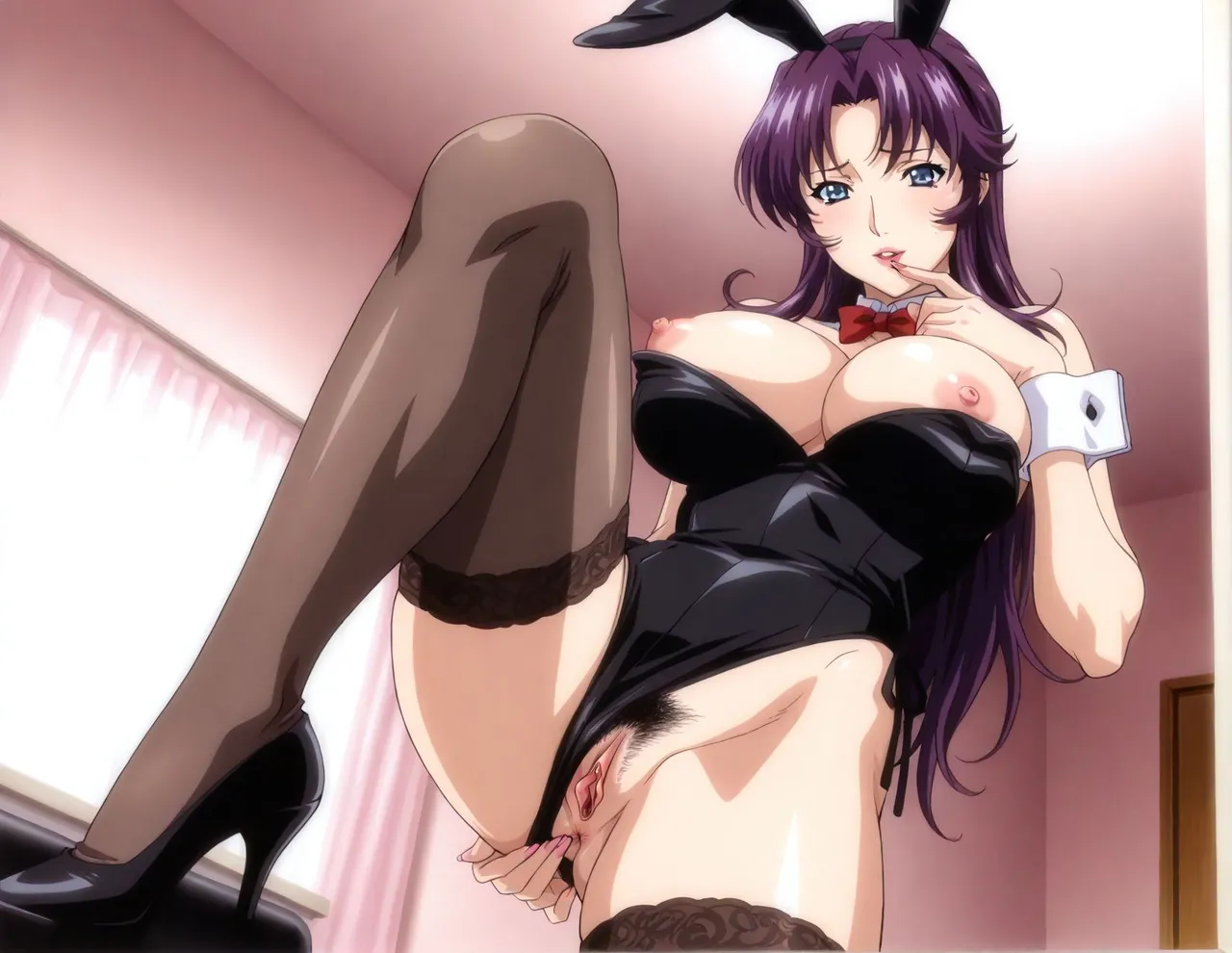 嘎裡豬排白崎美和子 93p 爆乳メイド狩り Patreon - Image 41