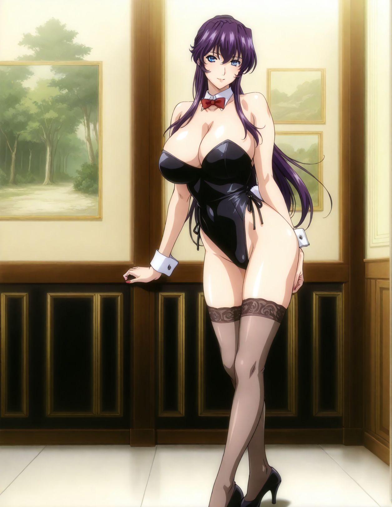 嘎裡豬排白崎美和子 93p 爆乳メイド狩り Patreon - Image 9