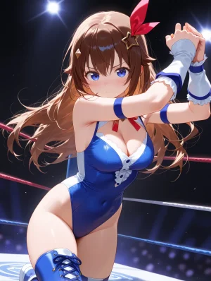 ホロメンαにレスラーになってもらった
