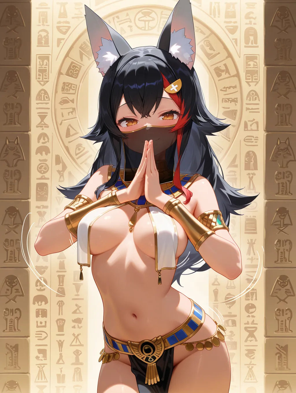 ホロメンαにエジプトミームやってもらった - Image 15