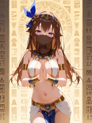 ホロメンαにエジプトミームやってもらった