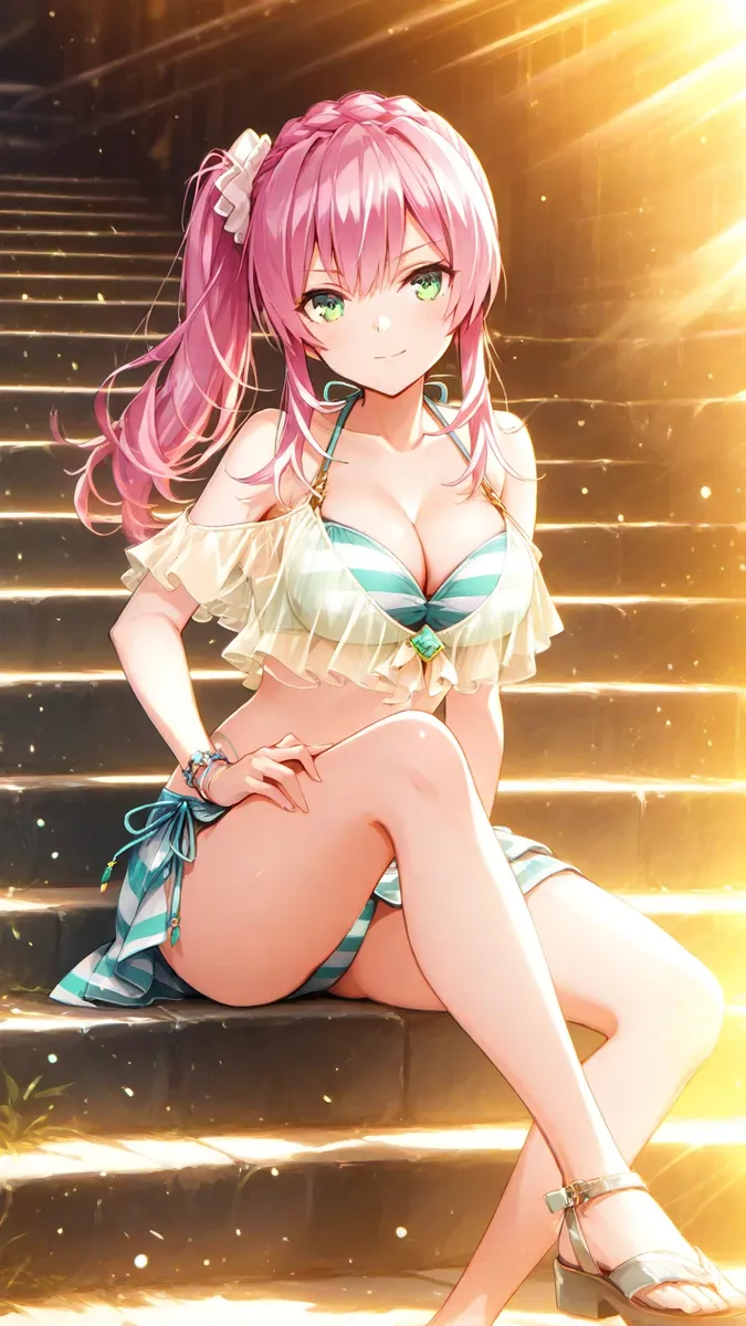 a beautiful girl at the sea - Image 33