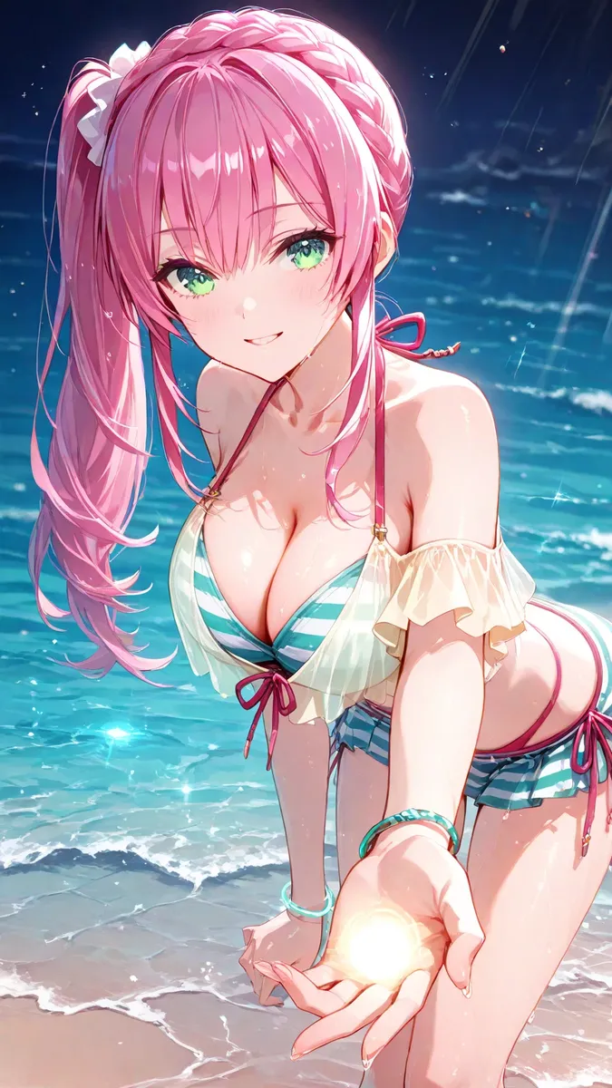 a beautiful girl at the sea - Image 35